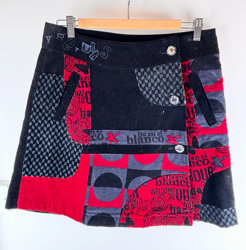 Desigual needlecord mini skirt - mini,