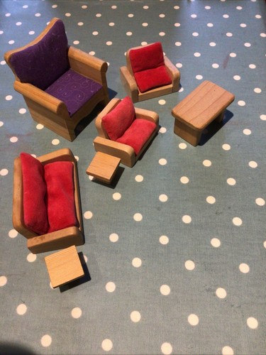 Dolls house furniture chunky - dolls,
