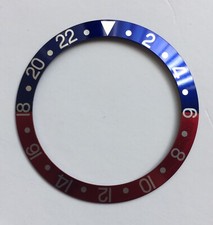 High Quality Generic Blue/Red Pepsi Bezel Insert Rolex GMT 1675,16750 Acrylic