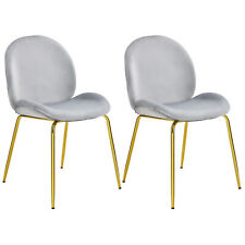 Set of 2 Velvet Dining Chair