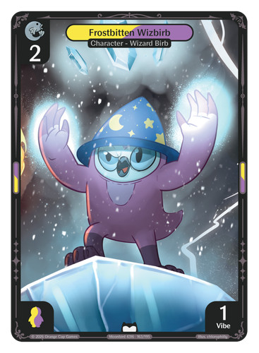 Frostbitten wizbirb birb foil - frostbitten,