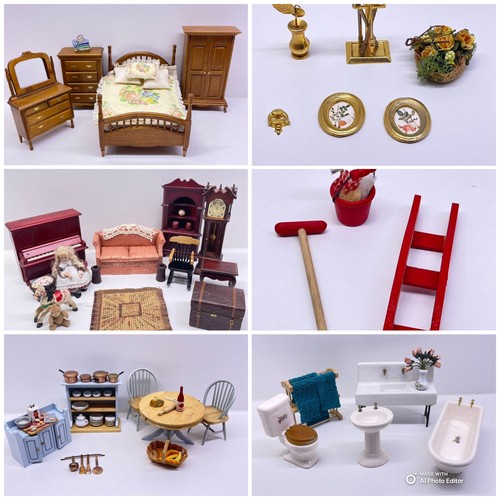 Vintage victorian dolls house - vintage,