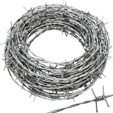 Real Barbed Wire 50Ft 18 Gauge