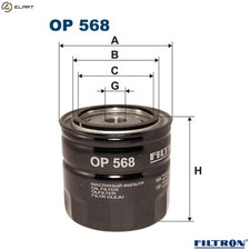 OIL FILTER OP 568 FOR DAF