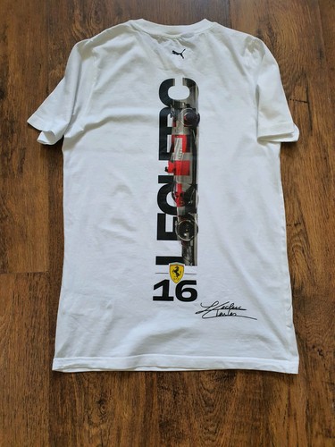 Leclerc shirt ferrari - leclerc, t-shirt,
