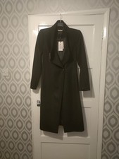 Ted Baker Midi Coat. Black