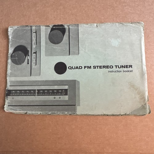 Quad fm3 stereo - quad, tuner