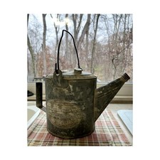 Vintage Antique Galvanized
