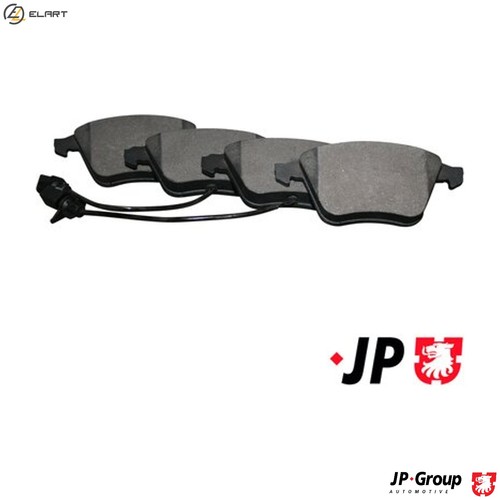 Brake pad set - pad,