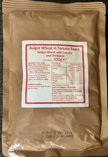 British army bulgur wheat - bulgur,