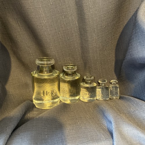 Vintage glass weights - vintage,