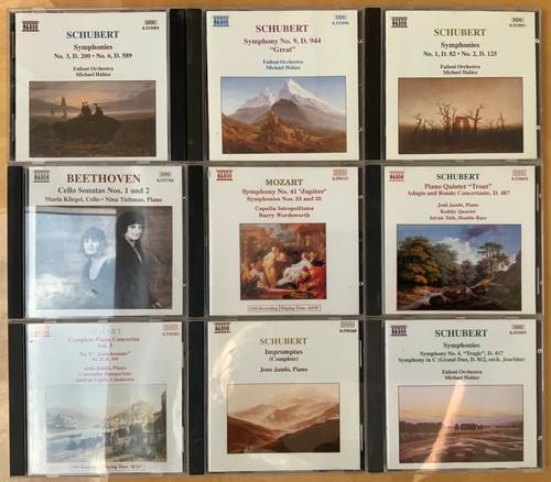 Naxos classical cds - 9,