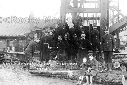 Rrj mining strike - strike,, pandy