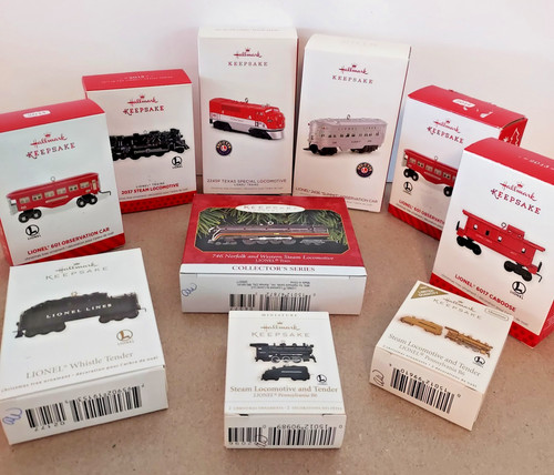 Lionel train lot hallmark - lionel,
