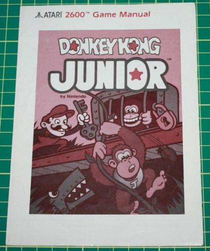 Atari 2600 game manual - manual:, donkey