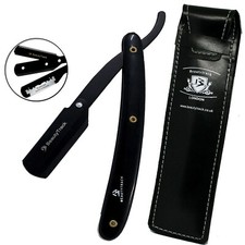 Black barber salon - black,