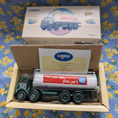 Corgi foden milk - milk, tanker