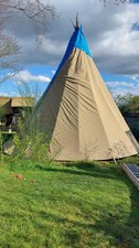 21ft Tipi Canvas Teepee Tent