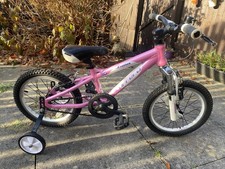 Pink   16” wheels Luna Carrera bike. Excellent condition. 
