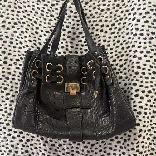 Jimmy choo black leather - black,