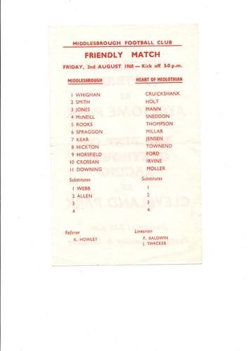 Middlesbrough heart of - v,