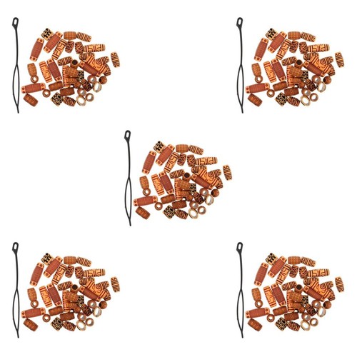 Durable wooden braiding beads - braiding,