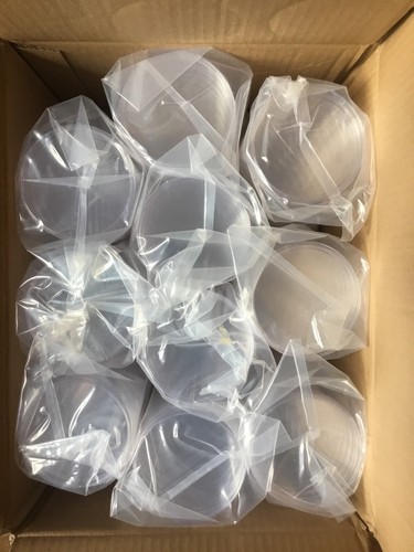 100 disposable plastic - disposable, petri