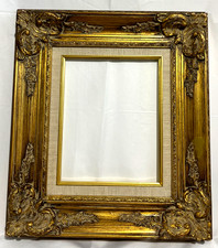 Ornate gilded Gesso Wooden