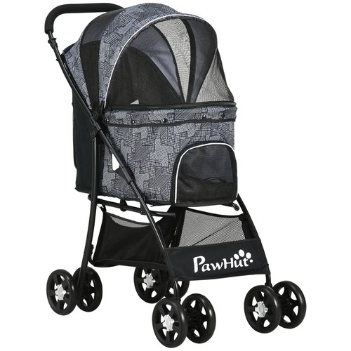 Pawhut pet stroller dog - pawhut,