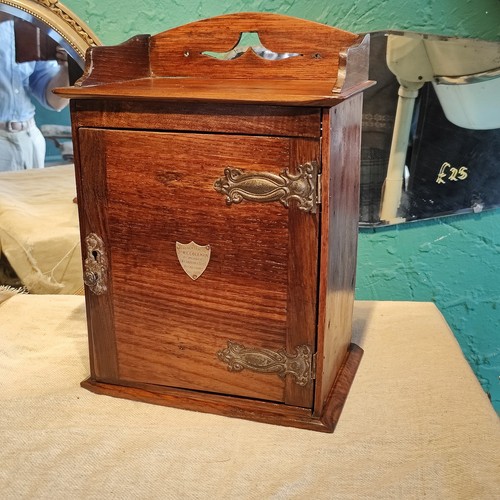 Antique oak smokers - antique,