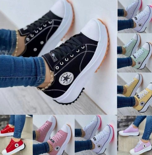 Womens platform chunky pumps - platform,
