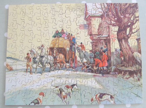 Vintage wooden victory jigsaw - vintage,