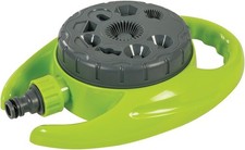 Silverline 9-Pattern Dial Sprinkler 110 mm Diameter, Green (718693)