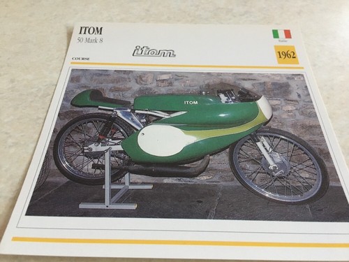 Itom mark motorcycle card - itom,