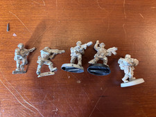 Warhammer 40K | Cadian Shock Troops. Metal Games Workshop Citadel models x 5
