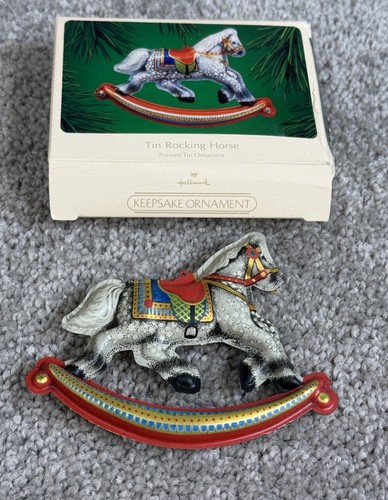 Hallmark 1983 tin rocking - hallmark,