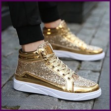 Hot Sale Man High Top Sneakers