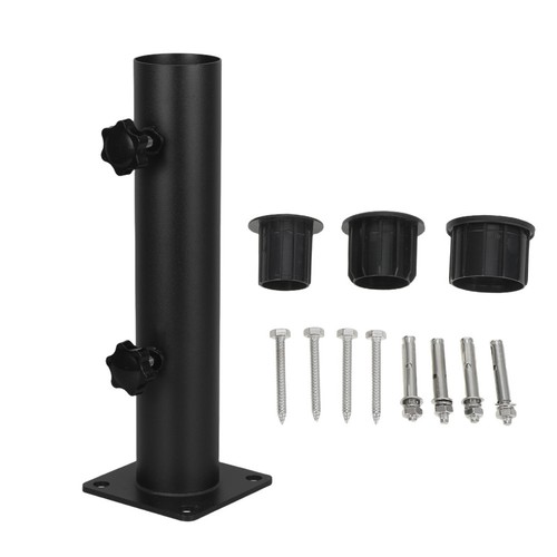 Cast iron umbrella - cast, tube