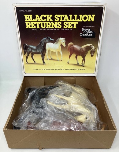 Breyer black stallion returns - stallion,