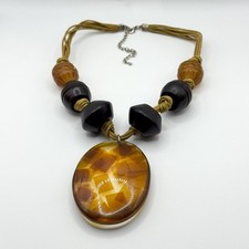 Vintage Amber Tone Chunky
