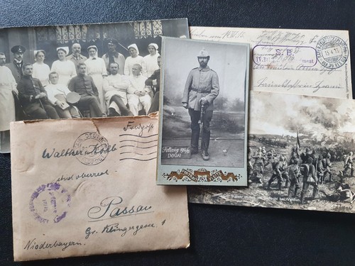 Original german ww1 lot photo - original,
