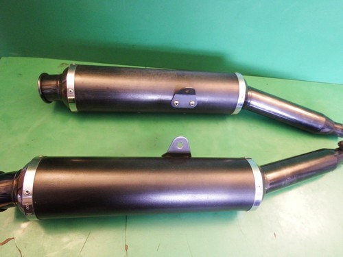 Triumph exhaust can pair - exhaust,