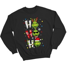 Grinch Christmas Sweatshirt Funny Ugly Unisex Funny Holiday Jumper #MC8
