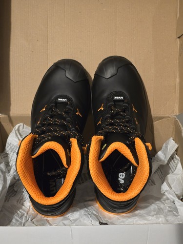 Uvex black safety boots - safety, 5