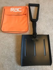 Metal folding snow shovel - shovel, /
