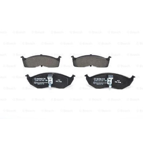 Brake pad set - pad,
