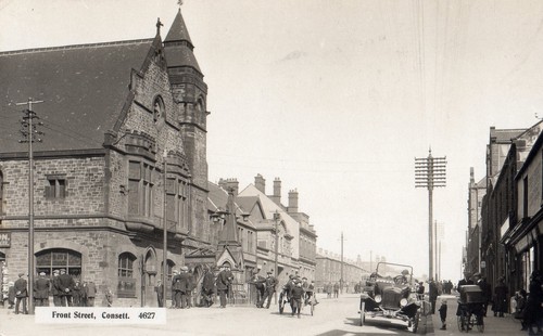 Consett front street 4627 - front,