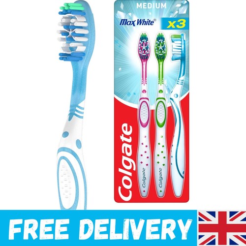 Max white toothbrushes - white,