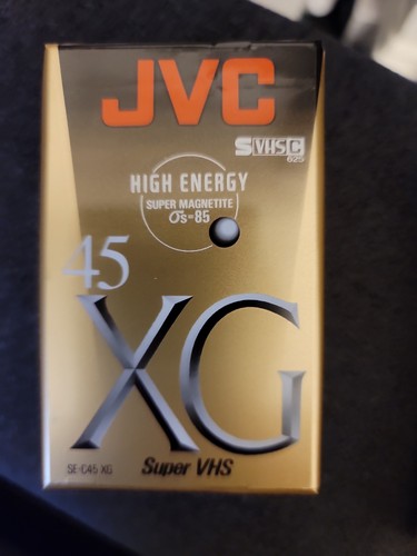 Jvc svhs 45mins cassette - jvc,