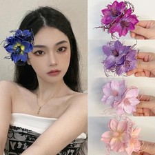 Artificial Flowers Hair Clips
